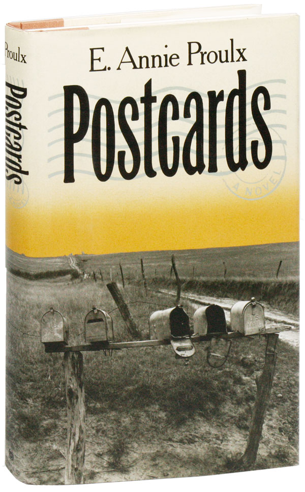 Postcards with Signed Bookplate Laid In E. Annie PROULX First Edition